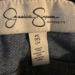 Jessica Simpson maternity jeans